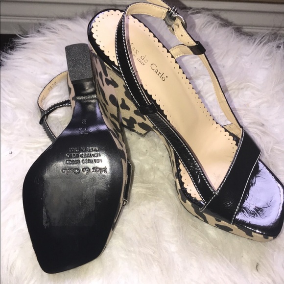 Max de Carlo wedge heel Made in Italy 🇮🇹 - Picture 3 of 3